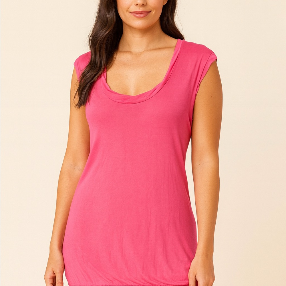 Marciano Vibrant Pink Tee dress.